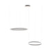s.luce LED Ring Hängelampe 2-flammig Exzentrisch