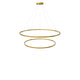 s.luce LED ring pendant light 2-light centric