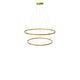 s.luce LED ring pendant light 2-light centric