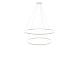 LED 2-ring hanging lights combination centric