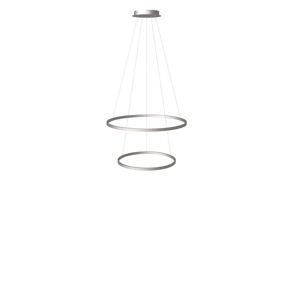 LED 2-ring hanging lights combination centric