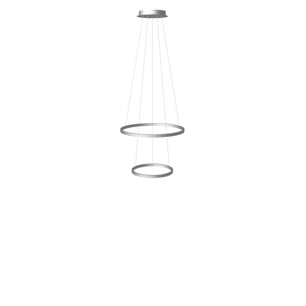 LED 2-ring hanging lights combination centric