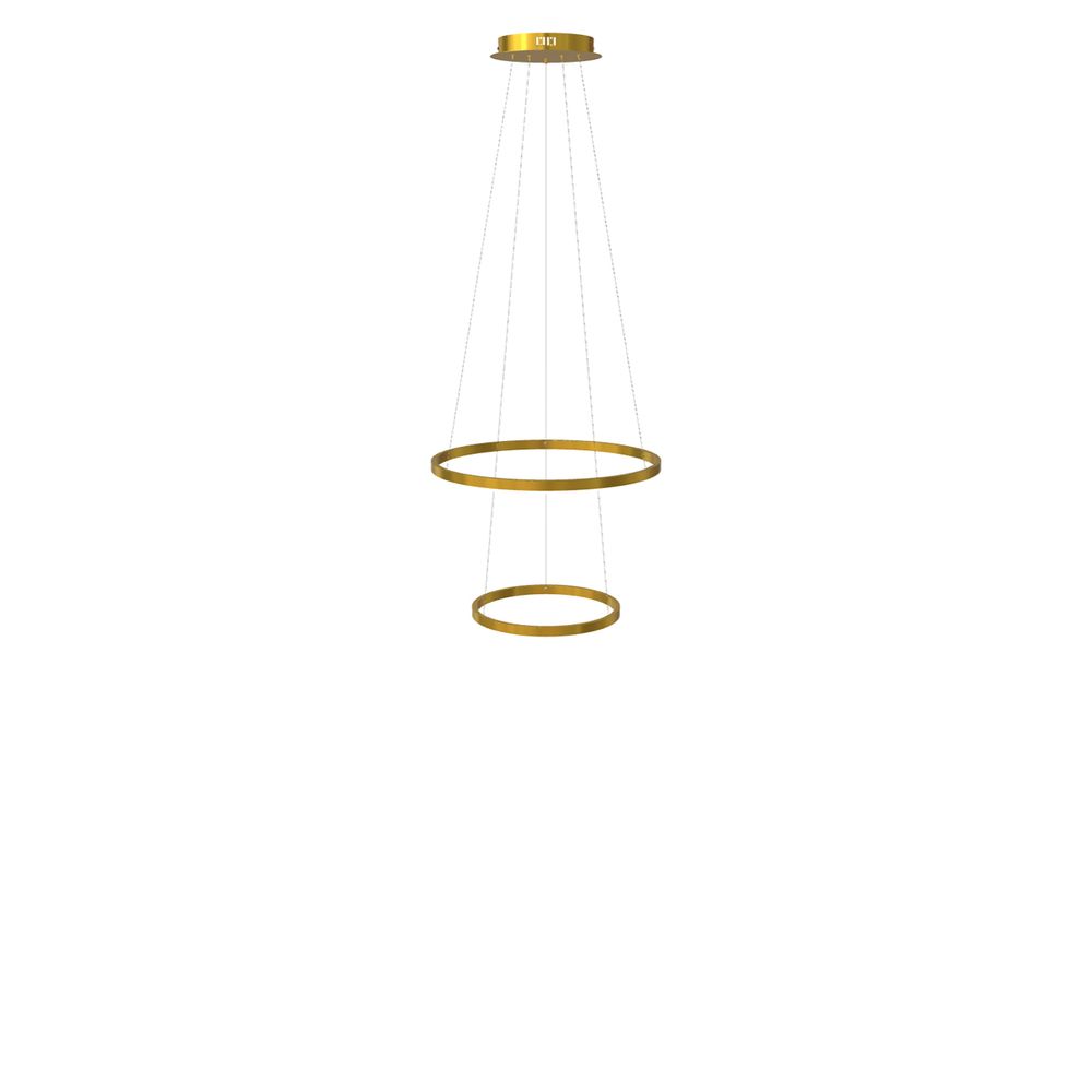 s.luce LED 2-rings pendelkombination Centric