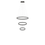 LED 3-ring hanging lights combination centric