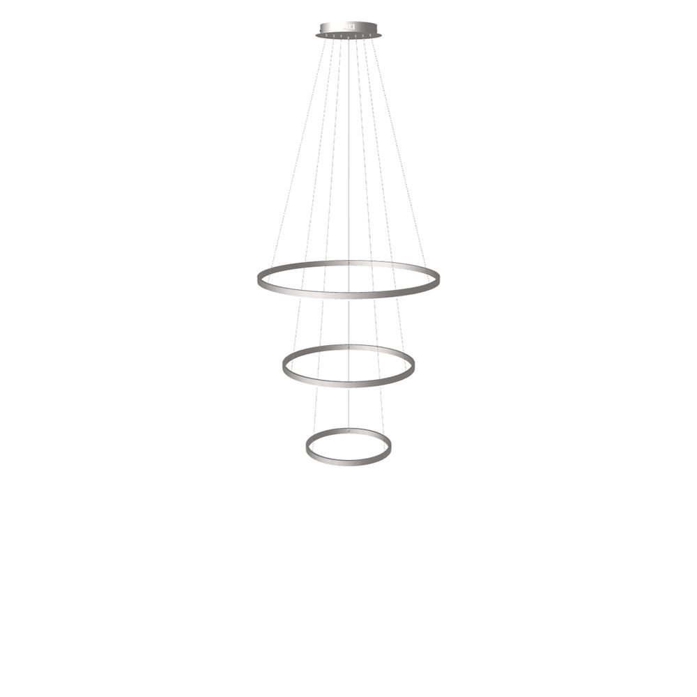 LED 3-ring hanging lights combination centric