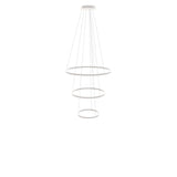 LED 3-ring hanging lights combination centric