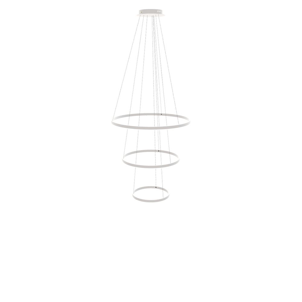 s.luce LED 3-ring pendant light combination centric