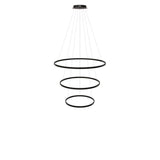 LED 3-ring hanging lights combination centric