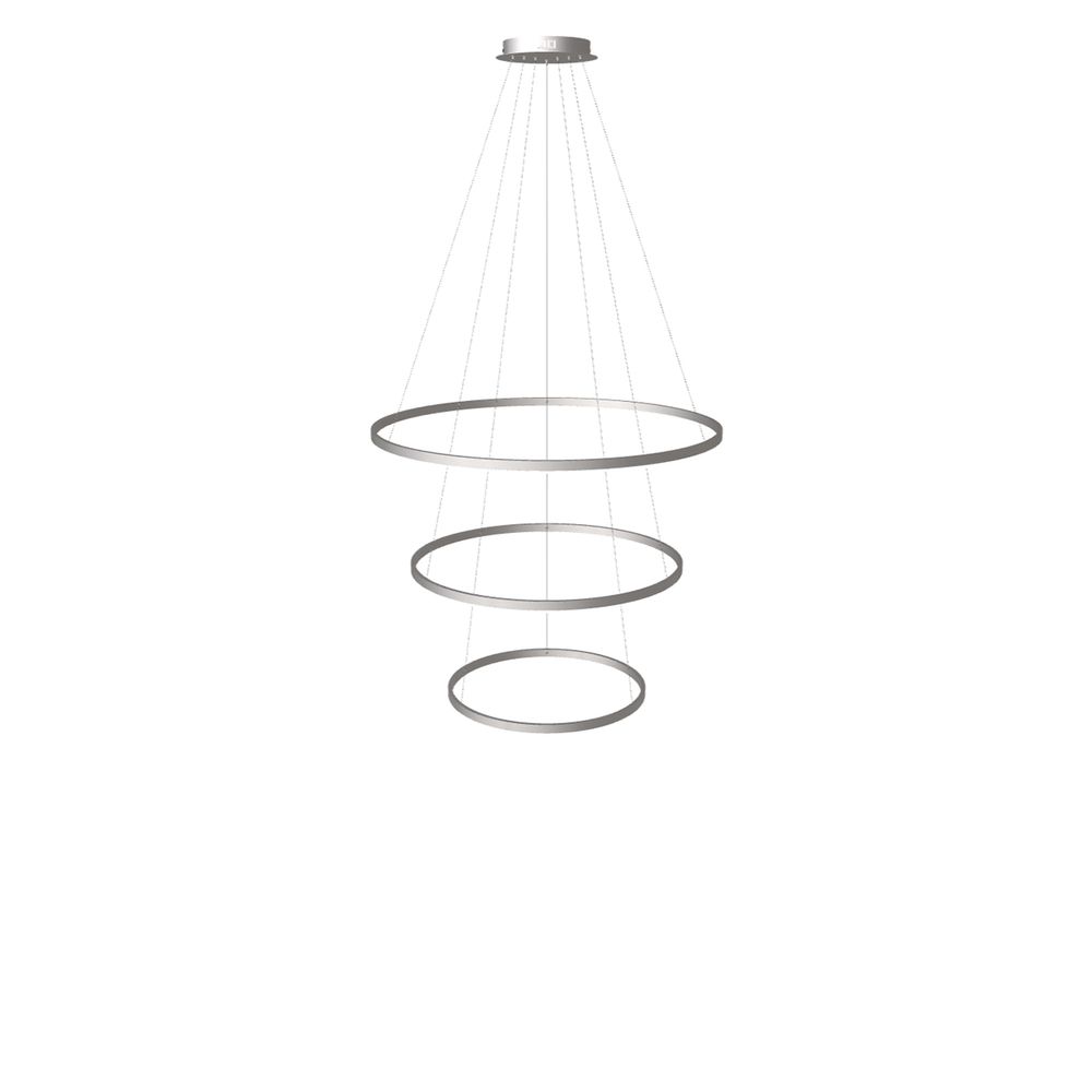 LED 3-ring hanging lights combination centric