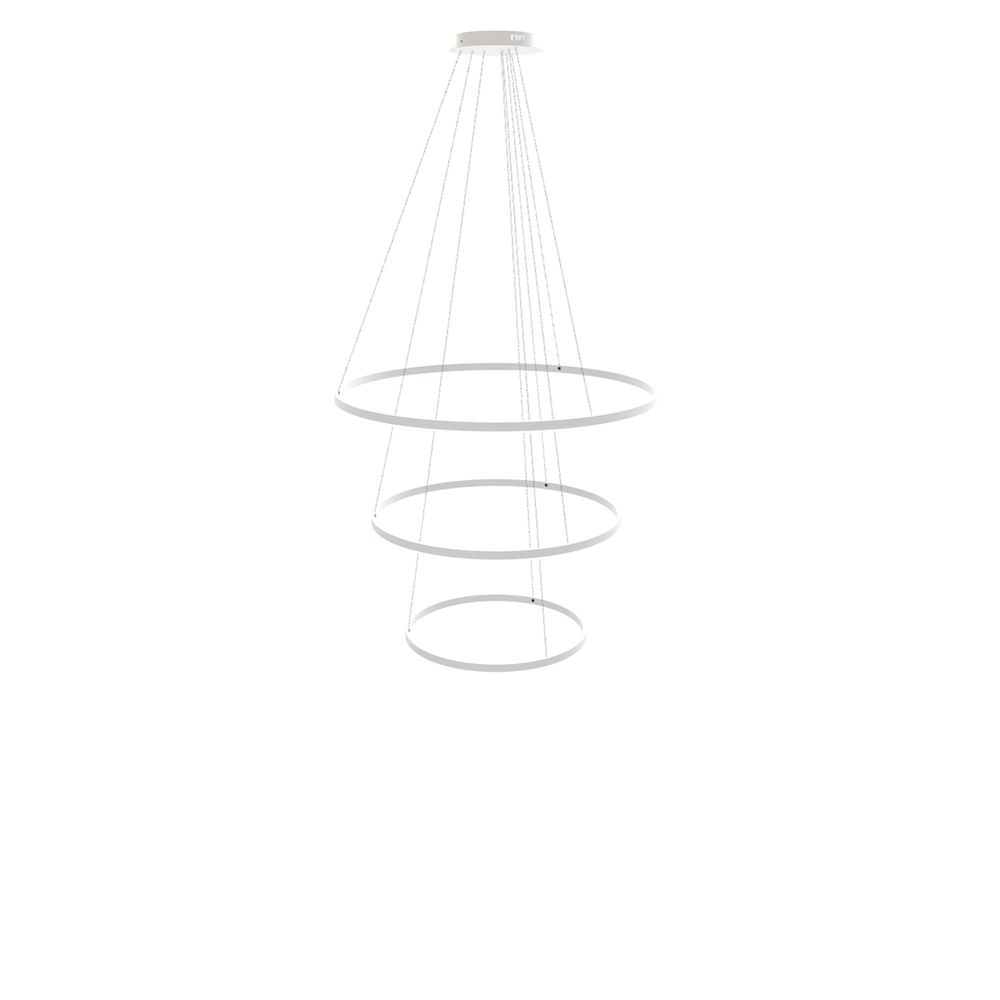 LED 3-ring hanging lights combination centric