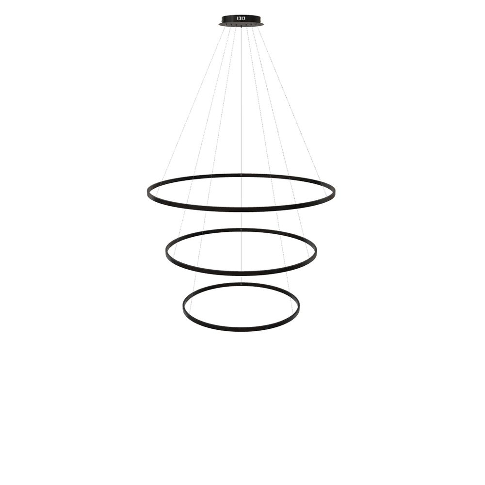 s.luce LED 3-rengas riipusvalaisin yhdistelmä Centric