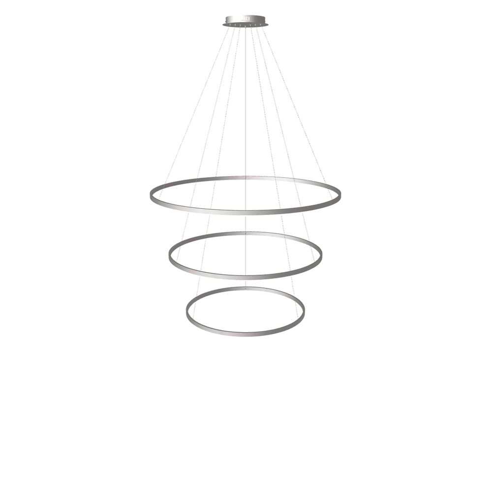 LED 3-ring hanging lights combination centric