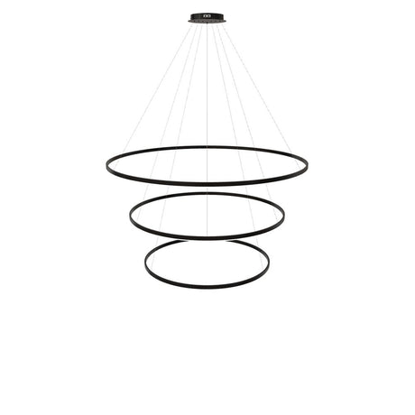 s.luce LED 3-rengas riipusvalaisin yhdistelmä Centric