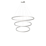 LED 3-ring hanging lights combination centric