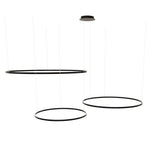 LED 3-Ring Pendant Light Combination Eccentric