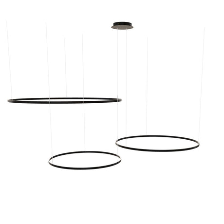 s.luce LED 3-rings hanglampcombinatie Eccentric