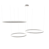 LED 3 séries Ring Pendant Lights Combination Excentric