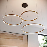 s.luce LED 3-rings pendelkombination Eccentric