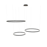 LED 3 séries Ring Pendant Lights Combination Excentric