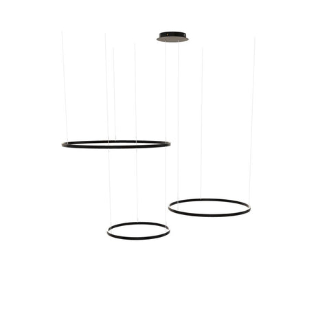 s.luce LED 3-rings hanglampcombinatie Eccentric