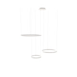 LED 3 séries Ring Pendant Lights Combination Excentric