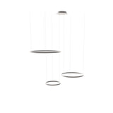 s.luce LED 3-rings pendelkombination Eccentric