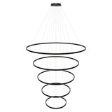 s.luce LED 5-rings pendelkombination Centric