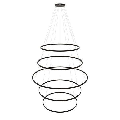 s.luce LED 5-ring hanglamp combinatie Centric