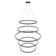 s.luce LED Ring Pendelleuchte 5-flammig Zentrisch