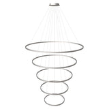 s.luce LED 5-ring pendant light combination centric