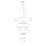 s.luce LED 5-ring pendant light combination centric