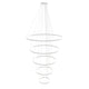 s.luce LED Ring Pendelleuchte 5-flammig Zentrisch