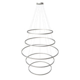 s.luce LED 5-rings pendelkombination Centric