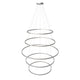 s.luce LED Ring Pendelleuchte 5-flammig Zentrisch