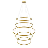 s.luce LED 5-ring pendant light combination centric