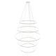 s.luce LED Ring Pendelleuchte 5-flammig Zentrisch