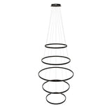 s.luce LED 5-rings pendelkombination Centric