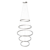 s.luce LED 5-rings pendelkombination Centric