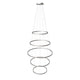 s.luce LED Ring Pendelleuchte 5-flammig Zentrisch