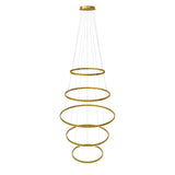 s.luce LED 5-ring pendant light combination centric