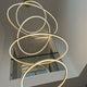 s.luce LED Ring Pendelleuchte 5-flammig Zentrisch