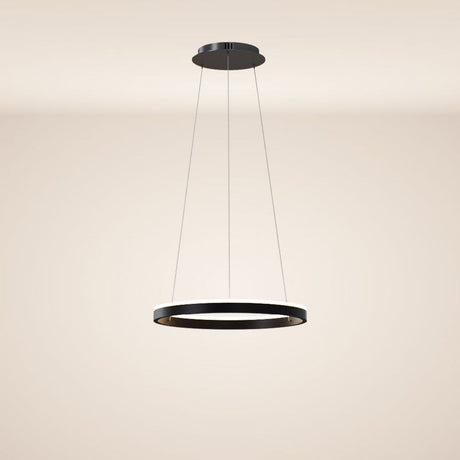 s.luce LED ring pendant light round direct or indirect