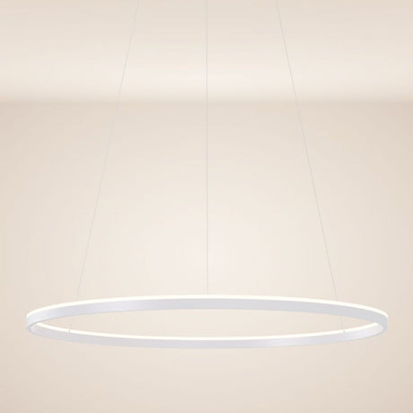 s.luce Lampada a sospensione ad anello a LED rotondo o indiretto