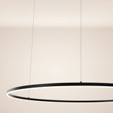 s.luce LED ring pendant light round direct or indirect