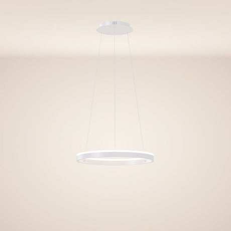 s.luce LED ring pendant light round direct or indirect