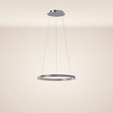 s.luce Lampada a sospensione ad anello a LED rotondo o indiretto
