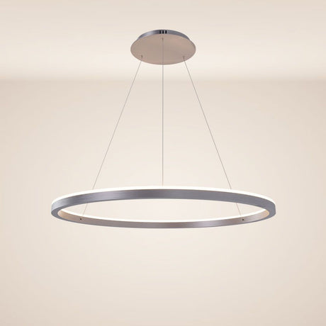 s.luce Lampada a sospensione ad anello a LED rotondo o indiretto
