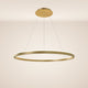 s.luce LED ring pendant light round direct or indirect