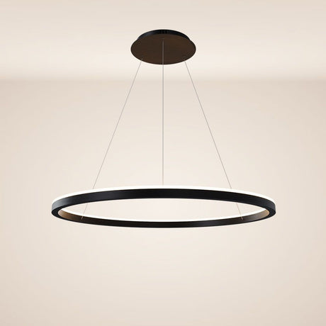 s.luce LED ring pendant light round direct or indirect