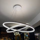 s.luce LED Ring Pendelleuchte rund Direkt oder Indirekt in modernem Design und heller Beleuchtung.